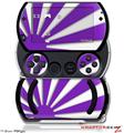 Rising Sun Japanese Flag Purple - Decal Style Skins (fits Sony PSPgo)