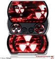 Radioactive Red - Decal Style Skins (fits Sony PSPgo)
