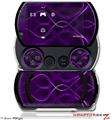 Abstract 01 Purple - Decal Style Skins (fits Sony PSPgo)