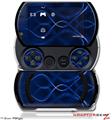 Abstract 01 Blue - Decal Style Skins (fits Sony PSPgo)
