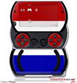 Red White and Blue - Decal Style Skins (fits Sony PSPgo)