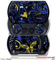 Twisted Garden Blue and Yellow - Decal Style Skins (fits Sony PSPgo)
