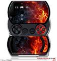 Fire Flower - Decal Style Skins (fits Sony PSPgo)