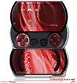 Mystic Vortex Red - Decal Style Skins (fits Sony PSPgo)