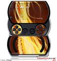 Mystic Vortex Yellow - Decal Style Skins (fits Sony PSPgo)