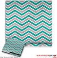 Sony PS3 Slim Skin Zig Zag Teal and Gray