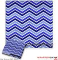 Sony PS3 Slim Skin Zig Zag Blues