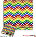 Sony PS3 Slim Skin Zig Zag Rainbow