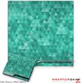 Sony PS3 Slim Skin Triangle Mosaic Seafoam Green