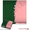 Sony PS3 Slim Skin Ripped Colors Green Pink