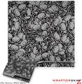 Sony PS3 Slim Skin Scattered Skulls Gray