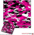 Sony PS3 Slim Skin WraptorCamo Digital Hot Pink