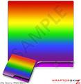 Sony PS3 Slim Skin Smooth Fades Rainbow