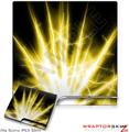 Sony PS3 Slim Skin - Lightning Yellow