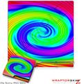 Sony PS3 Slim Skin - Rainbow Swirl