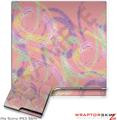 Sony PS3 Slim Skin - Neon Swoosh on Pink