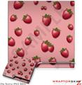 Sony PS3 Slim Skin - Strawberries on Pink