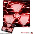 Sony PS3 Slim Skin - Radioactive Red