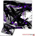Sony PS3 Slim Skin - Abstract 02 Purple