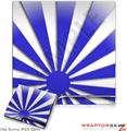 Sony PS3 Slim Skin - Rising Sun Japanese Blue