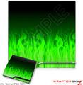 Sony PS3 Slim Skin - Fire Green