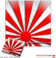 Sony PS3 Slim Skin - Rising Sun Japanese Red