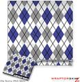 Sony PS3 Slim Skin - Argyle Blue and Gray