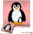 Sony PS3 Slim Skin - Penguins on Pink