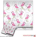 Sony PS3 Slim Skin - Flamingos on White