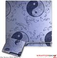 Sony PS3 Slim Skin - Feminine Yin Yang Blue