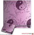 Sony PS3 Slim Skin - Feminine Yin Yang Purple