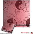 Sony PS3 Slim Skin - Feminine Yin Yang Red