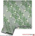 Sony PS3 Slim Skin - Victorian Design Green