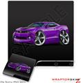 Sony PS3 Slim Skin - 2010 Camaro RS Purple