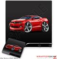 Sony PS3 Slim Skin - 2010 Camaro RS Red