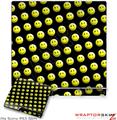 Sony PS3 Slim Skin - Smileys on Black