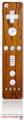 Wii Remote Controller Skin Wood Grain - Oak 01