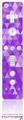 Wii Remote Controller Skin Triangle Mosaic Purple