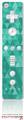 Wii Remote Controller Skin Triangle Mosaic Seafoam Green