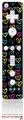 Wii Remote Controller Skin - Kearas Hearts Black