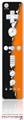 Wii Remote Controller Skin Ripped Colors Black Orange