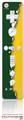 Wii Remote Controller Skin Ripped Colors Green Yellow