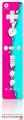 Wii Remote Controller Skin Ripped Colors Hot Pink Neon Teal