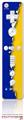 Wii Remote Controller Skin Ripped Colors Blue Yellow