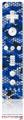 Wii Remote Controller Skin HEX Mesh Camo 01 Blue Bright