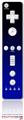 Wii Remote Controller Skin Smooth Fades Blue Black