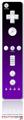 Wii Remote Controller Skin Smooth Fades Purple Black