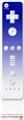 Wii Remote Controller Skin Smooth Fades White Blue