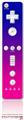Wii Remote Controller Skin Smooth Fades Hot Pink Blue