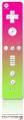 Wii Remote Controller Skin Smooth Fades Neon Green Hot Pink